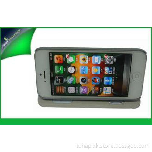 PC And PU Leather Apple Iphone Leather Case For Iphone 5 /